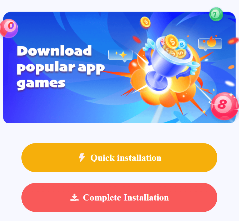 82 Lottery app download promotional image